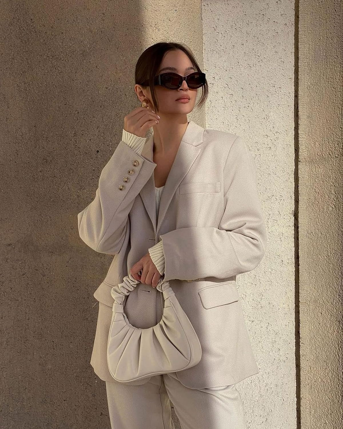 Women's Gabbi Ruched Hobo Handbag